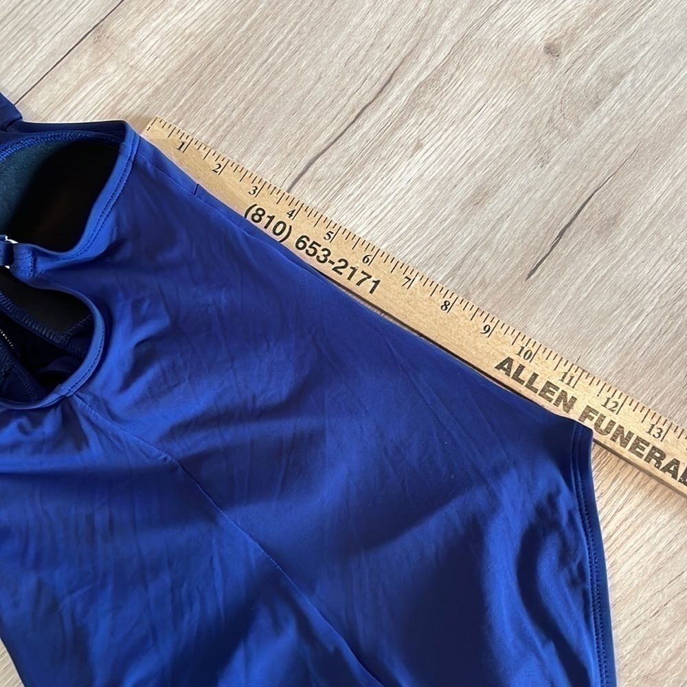 Coastal zone women’s one piece Navy blue swimsuit Size 6 - Picture 8 of 9